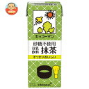 キッコーマン 砂糖不使用 豆乳飲料 抹茶 200ml紙パック×18本入×(2ケース)| 送料無料 豆乳 紀文 抹茶 200ml 紙パック