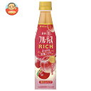 ミツカン フルーティスRICH 白桃(4倍希釈用) 350mlペットボトル×24本入| 送料無料 酢 ミツカン 酢 ドリンク 飲むお酢 飲む酢 希釈