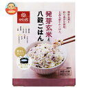 はくばく 発芽玄米と八穀ごはん 180g(30g×6)×6袋入×(2ケース)| 送料無料 雑穀 雑穀米 一般食品