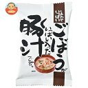 コスモス食品 しあわせいっぱい ごぼうがいっぱい入った豚汁 10食×2箱入×(2ケース)| 送料無料 インスタント食品 フリーズドライ 味噌汁