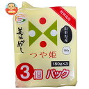 ドリームズファーム 美味かめし つや姫(山形県産) (180g×3P)×8個入| 送料無料 一般食品 レトルト食品 ご飯 国産