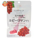 JA全農 ニッポンエール 石川県産ルビーロマン グミ 40g×10袋入×(2ケース)| 送料無料 お菓子 グミ 国産 日本産 全農