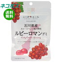 ネコポス JA全農 ニッポンエール 石川県産ルビーロマン グミ 40g×10袋入| 全国送料無料 お菓子 グミ 国産 日本産 全農