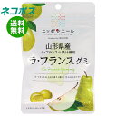 ネコポス JA全農 ニッポンエール 山形県産ラフランス グミ 40g×10袋入| 全国送料無料 お菓子 グミ 国産 日本産 全農