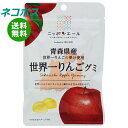 ネコポス JA全農 ニッポンエール 青森県産世界一りんご グミ 40g×10袋入| 全国送料無料 お菓子 グミ 国産 日本産 全農