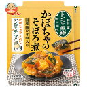 井村屋 レンジで煮物 かぼちゃのそぼろ煮 140g×30(10x3)袋入| 送料無料 レンジ 煮物 かぼちゃ そぼろ煮