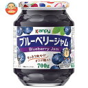 カンピー ブルーベリージャム 700g瓶×6個入×(2ケース)| 送料無料 ジャム ブルーベリー 瓶 嗜好品