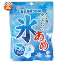 UHA味覚糖 氷あめ ソーダ 63g×6袋入| 送料無料 お菓子 飴 グミ入り ひんやり