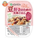 むらせ ごろっとほくほく 豆好きのための玄米ごはん 150g×12個入×(2ケース)| 送料無料 玄米 豆 まめ 玄米ごはん
