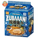 東洋水産 マルちゃんZUBAAAN! 豚骨魚介中華そば 3食パック×9個入| 送料無料 インスタント食品 即席 ラーメン 袋めん 豚骨 魚介