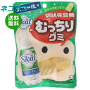 【全国送料無料】【ネコポス】UHA味覚糖 むっちりグミ スコール 64g×10袋入| お菓子 袋 グミ ハードグミ(4)