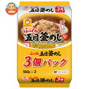 東洋水産 ふっくら 五目釜めし 3個パック (160g×3個)×8個入| 送料無料 レトルトご飯 ごはん パック レトルト かまめし 釜めし