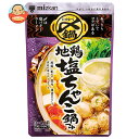 ミツカン 〆まで美味しい 地鶏塩ちゃんこ鍋つゆストレート 750g×12袋入| 送料無料 鍋 〆 なべ 地鶏 塩ちゃんこ 塩 鶏 とり トリ