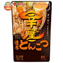 ミツカン 辛屋 濃厚とんこつ鍋つゆ ストレート 750g×12袋入| 送料無料 調味料 鍋つゆ 素 鍋スープ