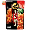 ミツカン 〆まで美味しい キムチ鍋つゆ ストレート 750g×12袋入| 送料無料 〆 鍋 なべ キムチ キムチ鍋