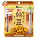 カンロ サクポリ納豆スナック 旨みしょうゆ味 21g×10袋入| 送料無料 お菓子 ヘルシーおやつ おつまみ ドライ納豆