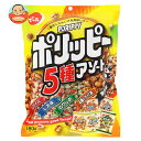 でん六 ポリッピー アソート 180g×12袋入×(2ケース)| 送料無料 お菓子 袋 豆菓子 おつまみ