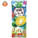 カゴメ 野菜生活100 沖縄シークヮーサーミックス 195ml紙パック×24本入| 送料無料 カゴメ 野菜ジュース ジュース ミックスジュース