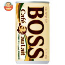 サントリー BOSS(ボス) カフェオレ 185g缶×30本入| 送料無料 珈琲 コーヒー カフェオレ 缶コーヒー