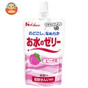 ハウス食品 お水のゼリー ピーチ味 120g×40本入| 送料無料 ゼリー ゼリー飲料 桃 フルーツ
