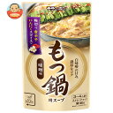 モランボン もつ鍋用スープ みそ味 750g×10袋入| 送料無料 調味料 ストレート 鍋スープ もつ鍋