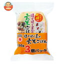 越後製菓 ほくほく豆の玄米ごはん 3食パック (150g×3個)×4個入×(2ケース)| 送料無料 パックごはん レトルトご飯 ごはん レトルト ご飯 米 新潟...
