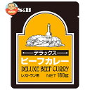 エスビー食品 デラックス ビーフカレー 180g×30個入×(2ケース)| 送料無料 調味料 カレー レトルト