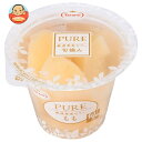 たらみ PURE ももゼリー 270g×18(6×3)個入×(2ケース)| 送料無料 ゼリー 桃 ピーチ お菓子 おやつ