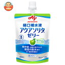 味の素 アクアソリタ ゼリー りんご風味 130gパウチ×24個入| 送料無料 熱中症対策 経口補水液 水分補給 スポーツ ドリンク パウチ