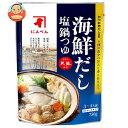 【賞味期限2025.09.02かそれ以降】にんべん 海鮮だし 塩鍋つゆ 750gパウチ×12袋入| 送料無料 つゆ だし 調味料 鍋スープ 海鮮 塩