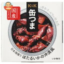【送料無料・メーカー/問屋直送品・代引不可】国分 K&K 缶つま 日本海獲り ほたるいかの沖漬風 70g×12個入×(2ケース)| おつまみ 缶詰