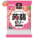 オーイズミ下仁田 蒟蒻工房 蒟蒻ゼリー もも味 6個入×16袋入×(2ケース)| 送料無料 OIZUMI おやつ 生菓子 こんにゃくゼリー ゼリー ダイエット ...