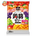 オーイズミ下仁田 蒟蒻工房 蒟蒻ゼリー アソート 36個入×12袋入×(2ケース)| 送料無料 OIZUMI おやつ 生菓子 こんにゃくゼリー ゼリー ダイエッ...