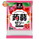 オーイズミ下仁田 蒟蒻工房 蒟蒻ゼリー さくらんぼ味 6個入×16袋入×(2ケース)| 送料無料 OIZUMI おやつ 生菓子 こんにゃくゼリー ゼリー ダイエ...
