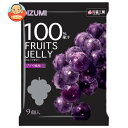 オーイズミ下仁田 果汁100%ゼリー ぶどう風味 9個入×16袋入×(2ケース)| 送料無料 OIZUMI おやつ 生菓子 こんにゃくゼリー ゼリー ダイエット...