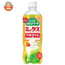 サントリー POPメロンソーダ ミックスソフトクリーム 600mlペットボトル×24本入×(2ケース)| 送料無料 炭酸飲料 メロンソーダ