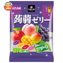 オーイズミ下仁田 蒟蒻工房 蒟蒻ゼリー アソート 27個入×12袋入×(2ケース)| 送料無料 OIZUMI おやつ 生菓子 こんにゃくゼリー ゼリー ダイエット ぶどう りんご もも マンゴー