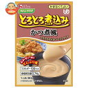 ハウス食品 やさしくラクケア とろとろ煮込みかつ煮風 80g×40個入| 送料無料 ケアフード 介護食品 レトルト 惣菜 かつ煮