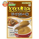 ハウス食品 やさしくラクケア とろとろ煮込み ビーフカレー味 80g×40個入| 送料無料 ケアフード 介護食品 レトルト かまなくてよい 惣菜