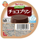 ハウス食品 やさしくラクケア 20kcal チョコプリン 60g×48個入| 送料無料 ケアフード プリン ラクケア チョコ デザート カロリー調整食