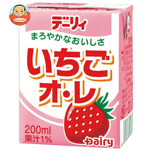 JANコード:4902986507718 原材料 生乳(九州産)、砂糖、果糖ぶどう糖液糖、脱脂粉乳、いちご果汁、デキストリン、乳等を主要原料とする食品/香料、乳化剤、着色料(カルミン酸)、pH調整剤、酸味料 栄養成分 (200mlあたり)エネルギー91kcal、たんぱく質1.8g、脂質1.2g、炭水化物18.2mg、食塩相当量0.08g 内容 カテゴリ:飲料、紙パックサイズ:170～230(g,ml) 賞味期間 (メーカー製造日より)5ヶ月 名称 清涼飲料水 保存方法 常温を超えない温度で保存してください。 備考 製造者:南日本酪農協同株式会社都城工場宮崎県都城市高木町5282番地 ※当店で取り扱いの商品は様々な用途でご利用いただけます。 御歳暮 御中元 お正月 御年賀 母の日 父の日 残暑御見舞 暑中御見舞 寒中御見舞 陣中御見舞 敬老の日 快気祝い 志 進物 内祝 御祝 結婚式 引き出物 出産御祝 新築御祝 開店御祝 贈答品 贈物 粗品 新年会 忘年会 二次会 展示会 文化祭 夏祭り 祭り 婦人会 こども会 イベント 記念品 景品 御礼 御見舞 御供え クリスマス バレンタインデー ホワイトデー お花見 ひな祭り こどもの日 ギフト プレゼント 新生活 運動会 スポーツ マラソン 受験 パーティー バースデー
