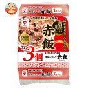 たいまつ食品 餅屋が作った赤飯 3個パック 450g×8袋入×(2ケース)| 送料無料 レンジ食品 レトルト パックご飯 ご飯 赤飯 レンジ