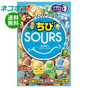 ネコポス ノーベル製菓 ちびサワーズ(SOURS) ドリンクアソート 80g×6袋入| 全国送料無料 グミ 弾力ハードグミ おやつ SOURS