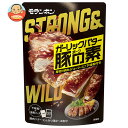 モランボン ガーリックバター豚の素 100g×10袋入×(2ケース)| 送料無料 調味料 料理の素 素 ニンニク ポーク 下味