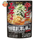 モランボン 野菜ましまし鍋用スープ 辛シビみそ味 300g×10袋入| 送料無料 調味料 ストレート 鍋スープ 鍋用 つゆ
