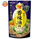 モランボン 菜の匠 香味油鍋用スープ 鶏がら醤油味 750g×10袋入| 送料無料 調味料 ストレート 鍋スープ 鍋用 醤油 鶏ガラ