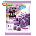 オリヒロ ぷるんと蒟蒻ゼリー グレープ (20gパウチ×6個)×24袋入| 送料無料 生菓子 こんにゃくゼリー ダイエット ぶどう