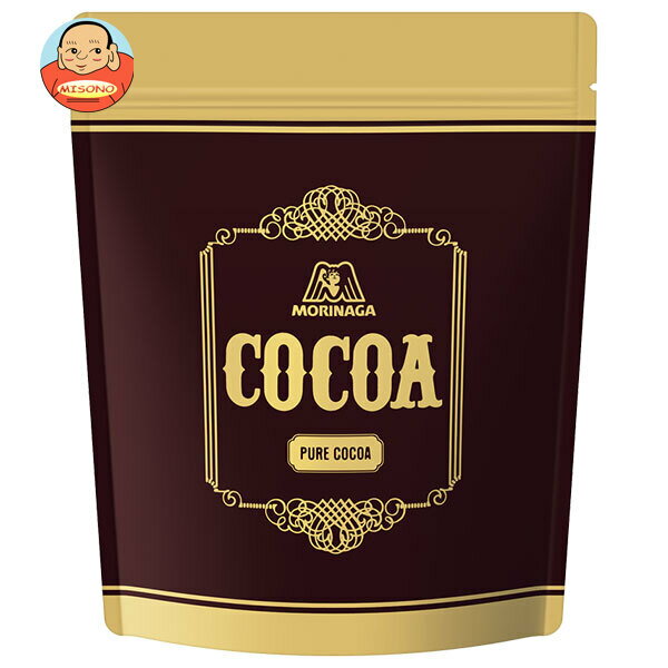 森永製菓 純ココア 110g×48袋入×(2ケース)｜ 送料無料 ココア ホットココア ココアパウダー ポリフェノ..