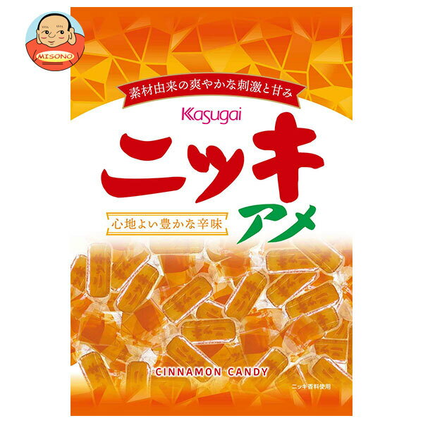 春日井製菓 ニッキアメ 150g×12個入×(2ケース)｜ 送料無料 お菓子 飴 キャンディー 袋 ニッキ飴 ニッキ