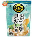 ミツカン 〆まで美味しい 北海道産ほたてと蛤の貝だし鍋つゆ ストレート 750g×12袋入×(2ケース)| 送料無料 一般食品 調味料 鍋スープ